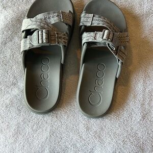 Chaco Womens Chillos Gray Slide